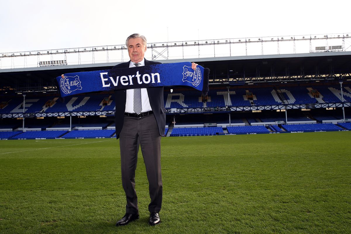 Carlo Ancelotti Everton