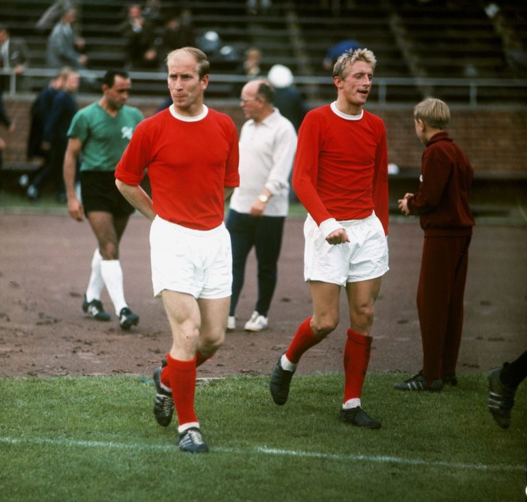 Dennis Law & Bobby Charlton