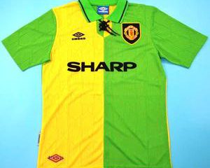 Green Yellow Kit Manchester United