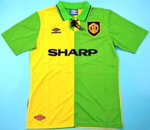Green Yellow Kit Manchester United