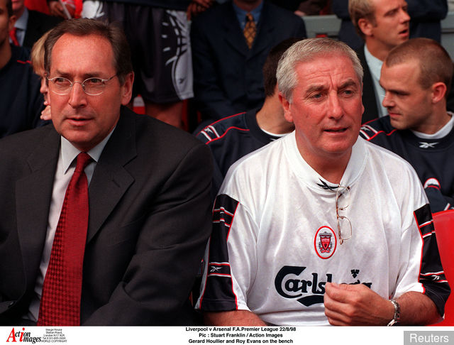 Roy Evans and Gerard Houllier