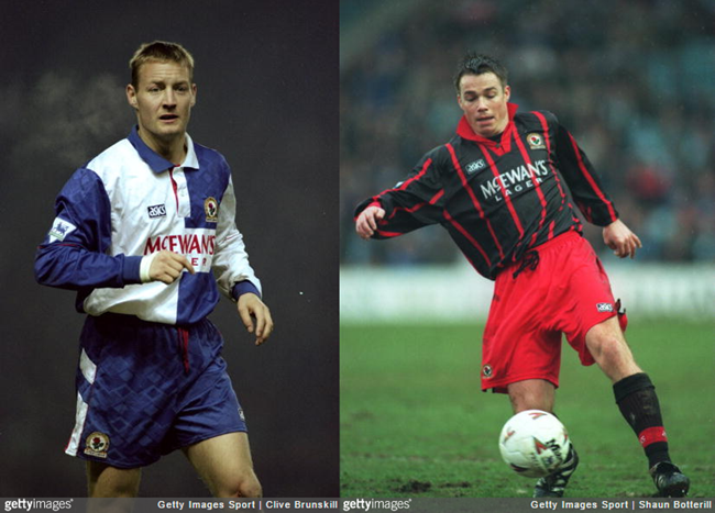 David Batty and Graeme Le Saux Blackburn Rovers