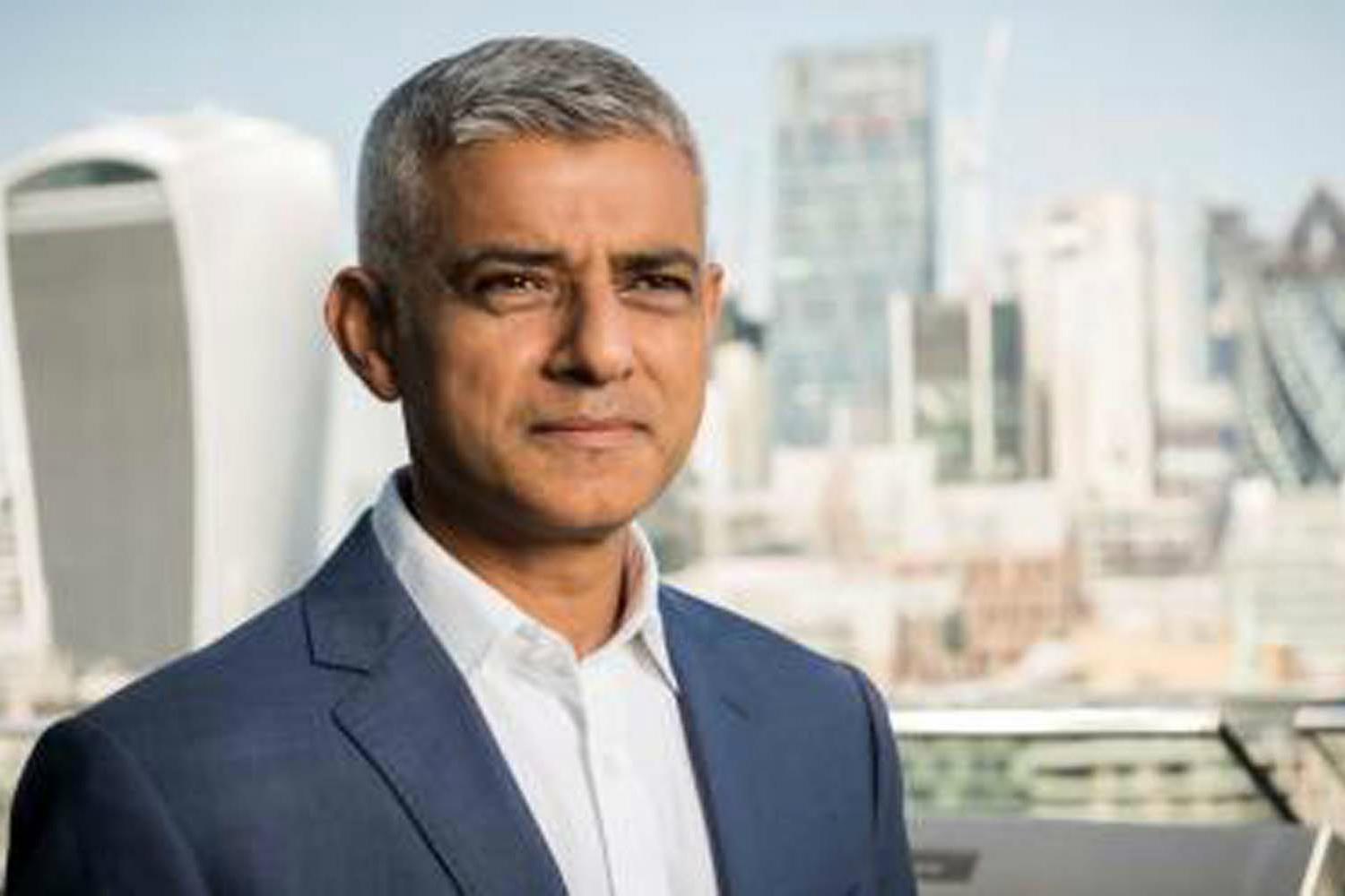 London Mayor Sadiq Khan