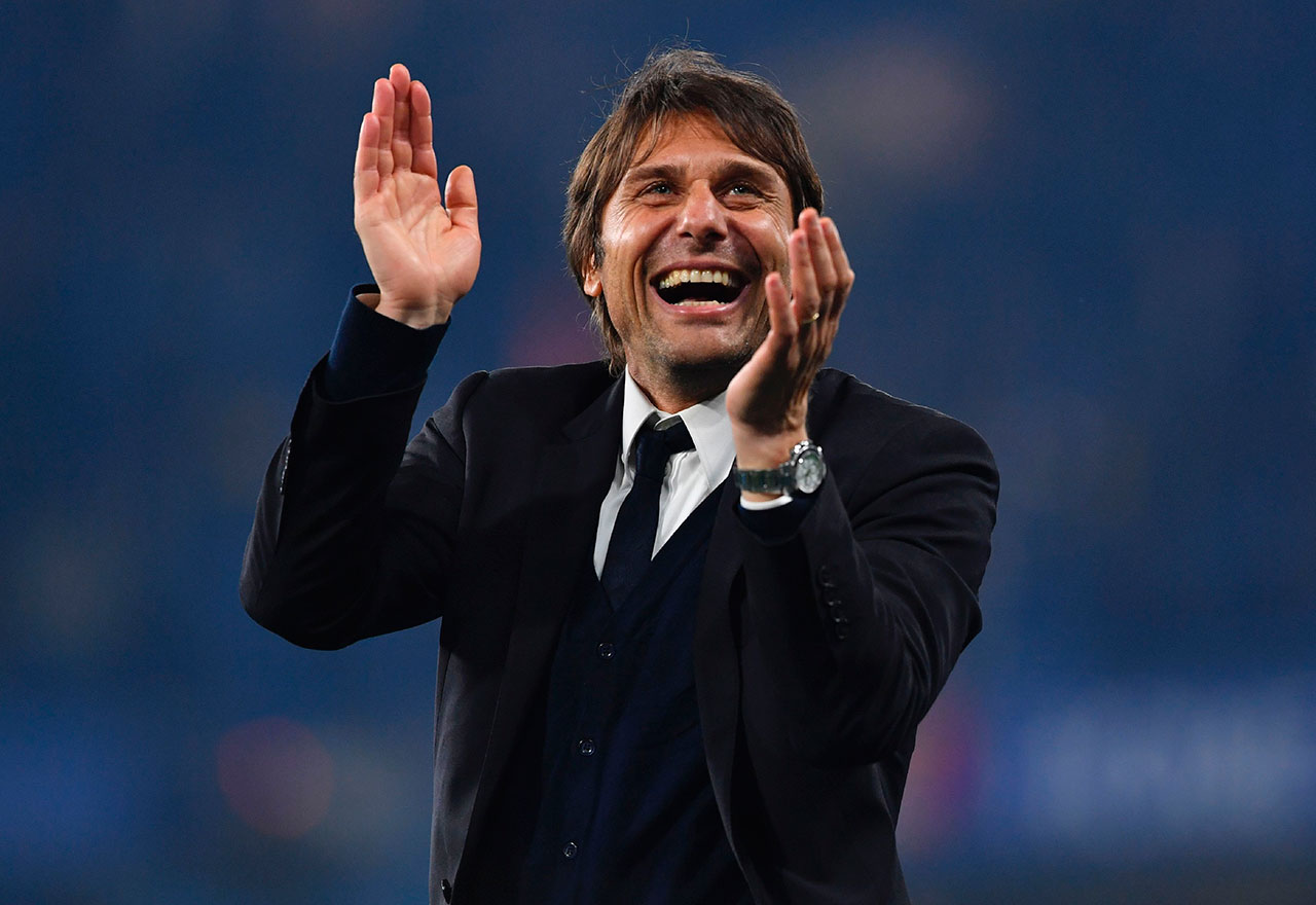 antonio conte happy