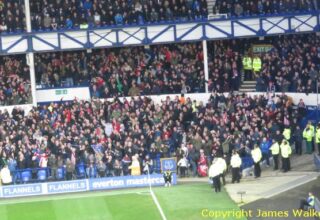 Everton Goodison Park Away Stand