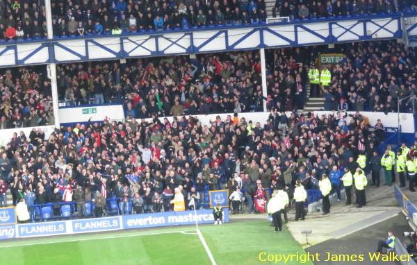 Everton Goodison Park Away Stand